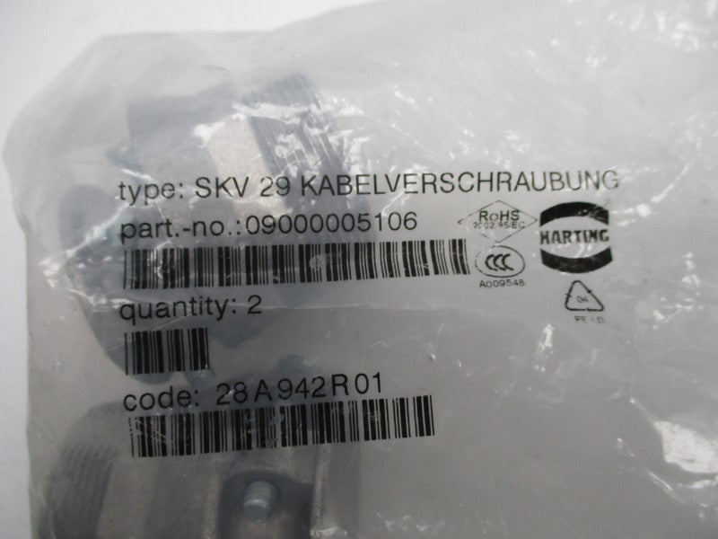 HARTING 09000005106 (PKG OF 2) NSMP