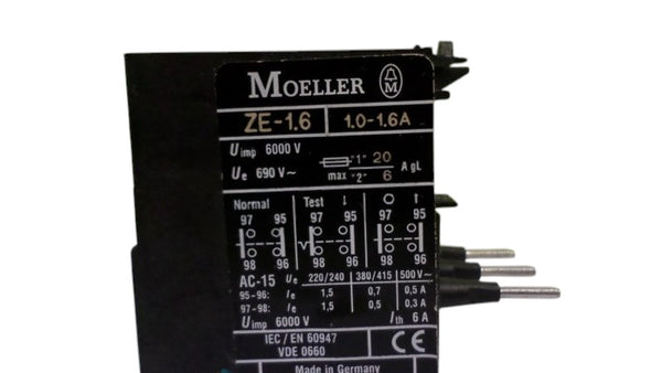 MOELLER ZE-1.6 RELAY UNMP