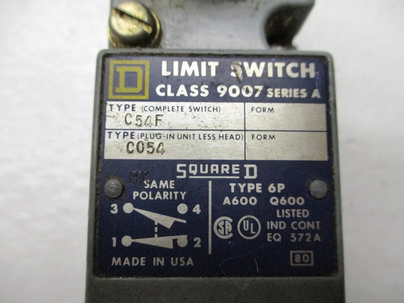 SQUARE D 9007-C54F SER. A  UNMP