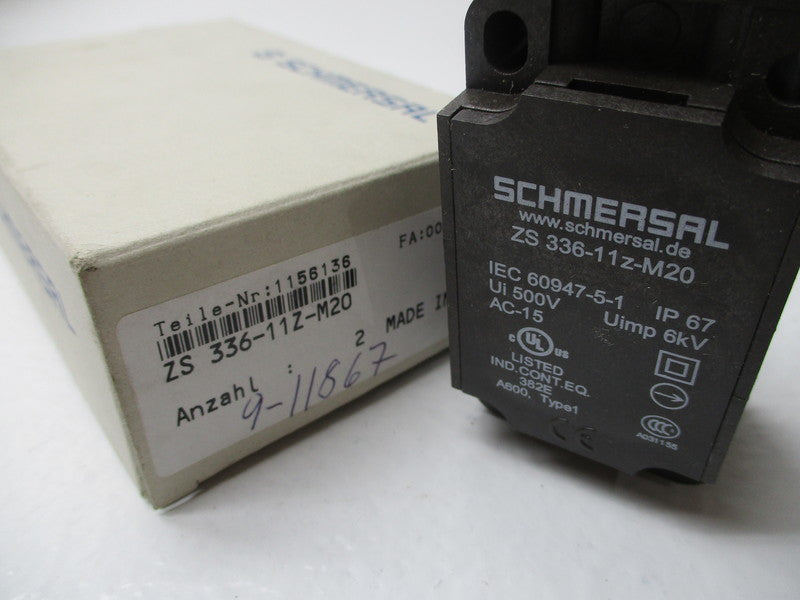 SCHMERSAL ZS336-11z-M20 NSMP