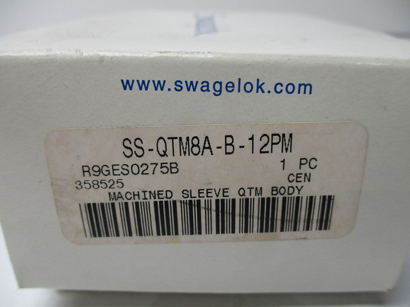 SWAGELOK SS-QTM8A-B-12PM NSMP