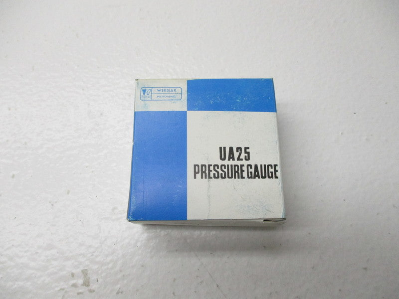 WEKSLER UA25 PRESSURE GAUGE 0-160 PSIG  NSMP