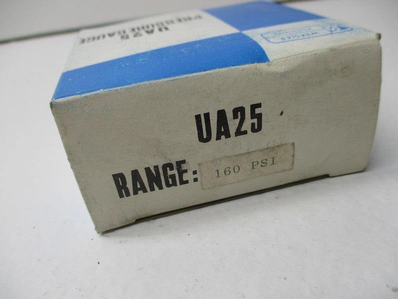 WEKSLER UA25 PRESSURE GAUGE 0-160 PSIG  NSMP