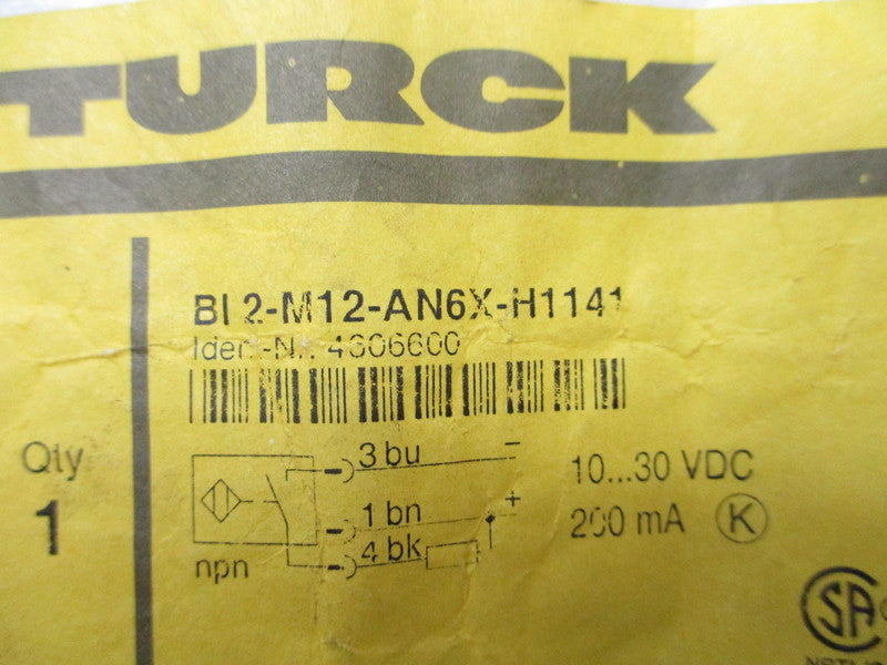 TURCK BI2-M12-AN6X-H1141 46066 10-30VDC NSMP