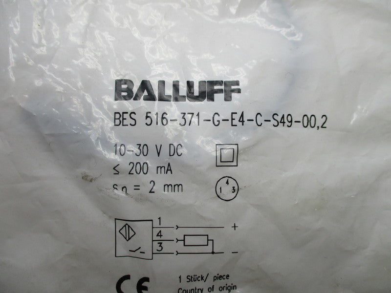 BALLUFF BES516-371-G-E4-C-S49-00,2 NSMP