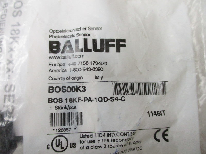 BALLUFF BOS18KF-PA-1QD-S4-C NSMP
