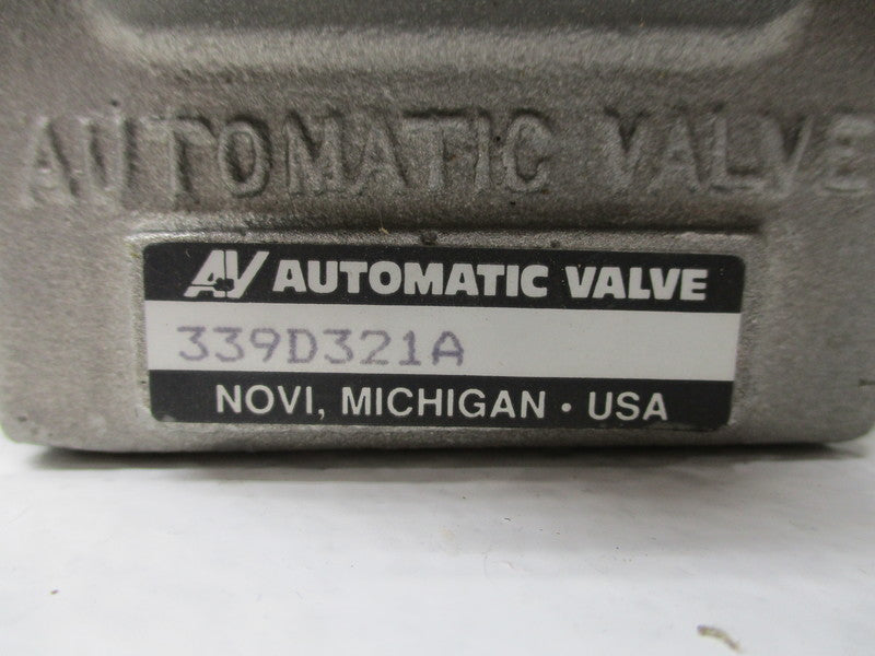AUTOMATIC VALVE 339D321A NSNP