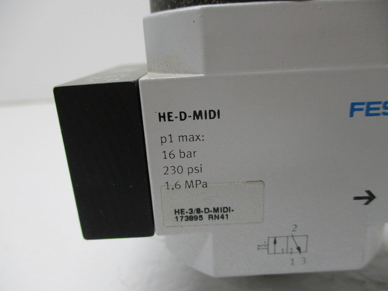 FESTO HE-3/8-D-MIDI NSNP