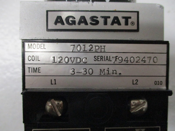 AGASTAT 7012PH 120VDC 3-30MIN NSNP