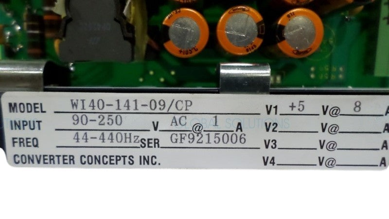 CONVERTER INC. WI40-141-09/CP POWER SUPPLY NSNP