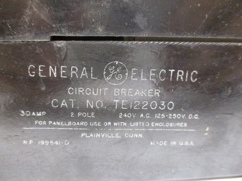 GENERAL ELECTRIC TE122030 NSNP