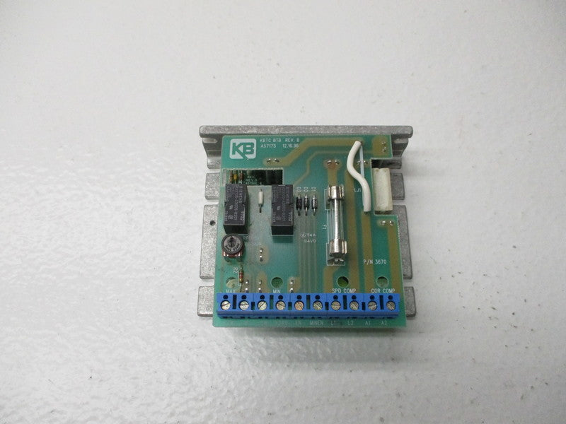 KB ELECTRONICS KBTC-225 30013247 230VAC IN 0/180VDC OUT. UNMP
