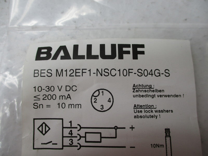 BALLUFF BESM12EF1-NSC10F-S04G-S NSMP