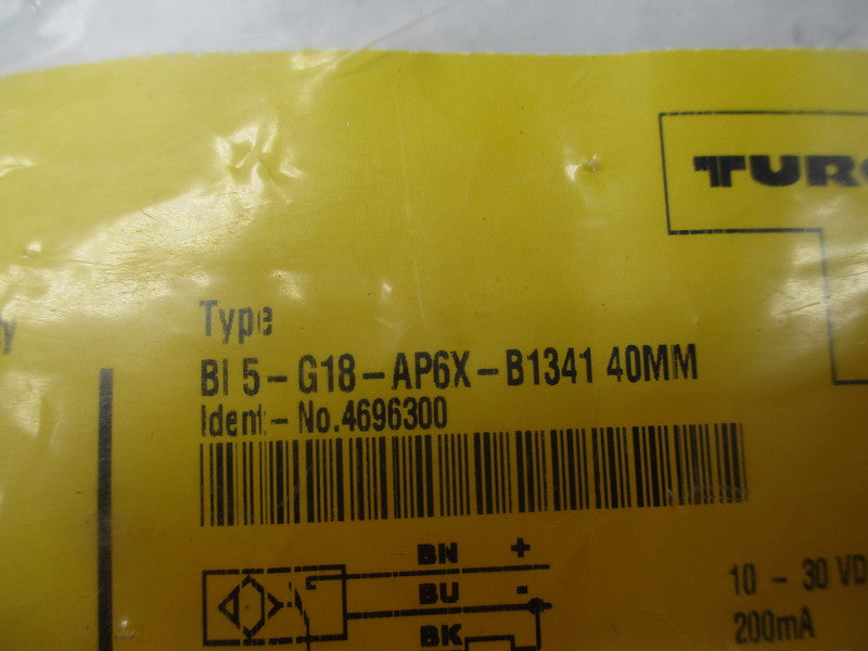 TURCK BI5-G18-AP6X-B1341-40MM 4696300 NSMP