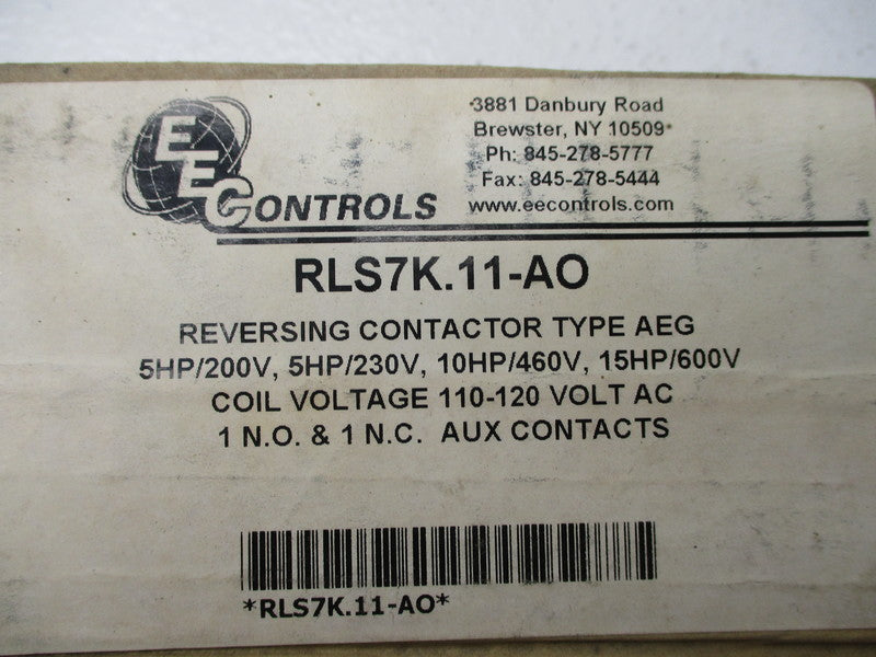 EE CONTROLS RLS7K.11-AO 200/600V  NSFS