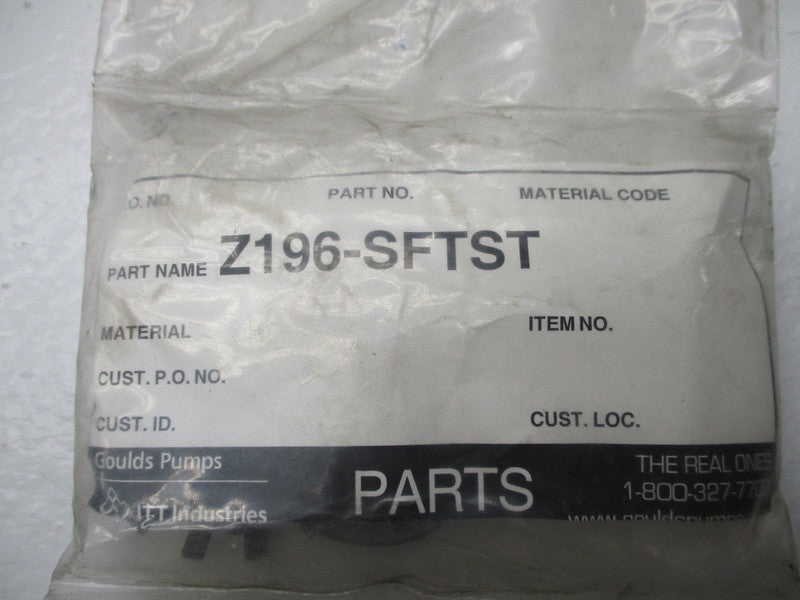 ITTS/GOULDS PUMPS Z196-SFTST NSMP