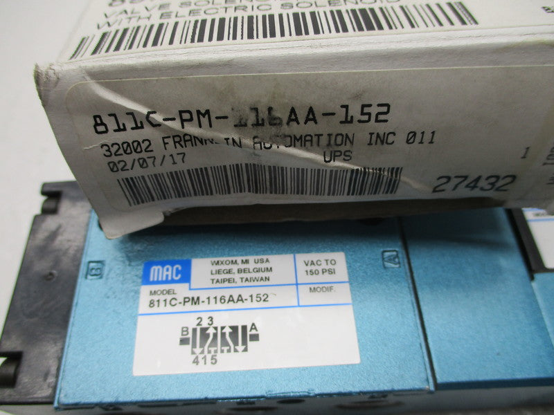 MAC 811C-PM-116AA-152 NSMP