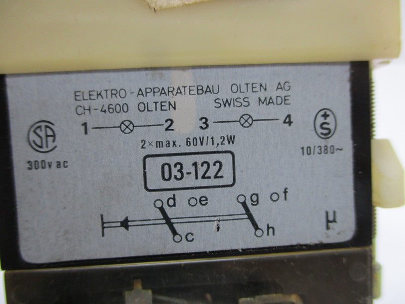 ELEKTRO-APPARATEBAU 03-122 (AS PICTURED) NSNP