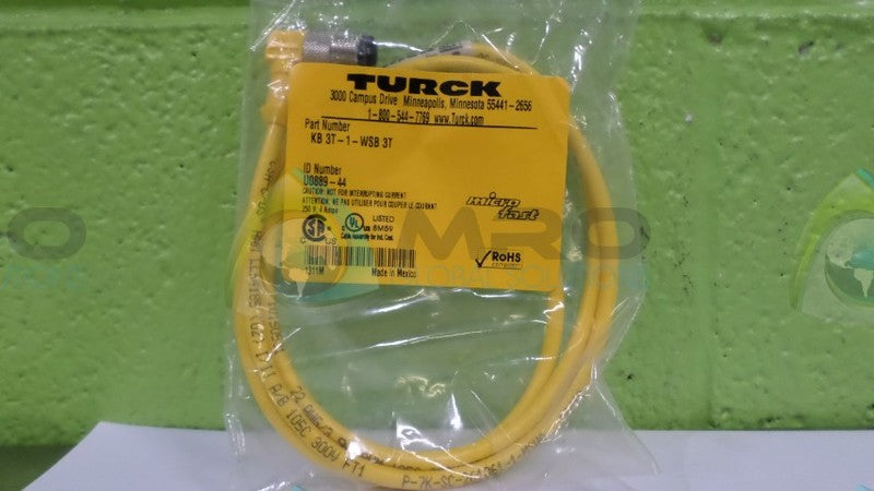 TURCK KB-3T-1-WSB-3T CONNECTOR NSMP