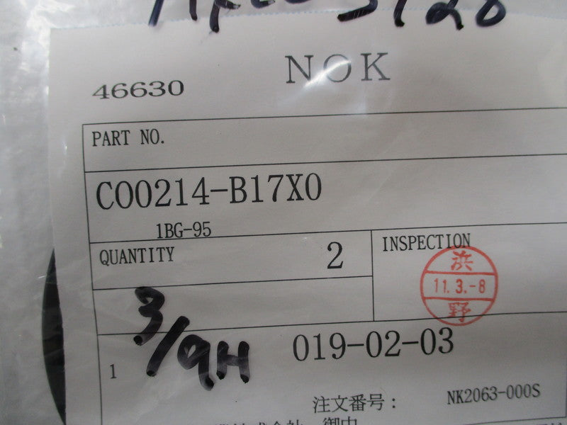 NOK C00214-B17X0 (PKG OF 2)  NSMP