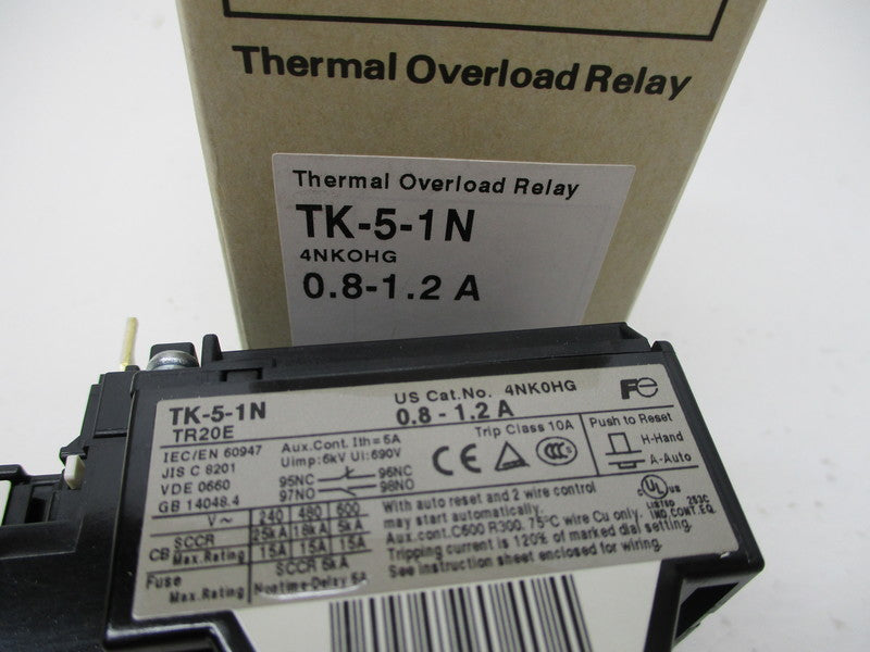 FUJI ELECTRIC TK-5-1N 4NKOHG 0.8-1.2A NSMP