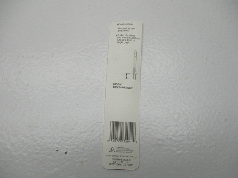GENERAL TOOLS 038728320414 NSMP