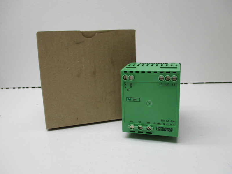 PHOENIX CONTACT ELR3/9-500 ELECTRONIC LOAD RELAY, 24VDC NSMP