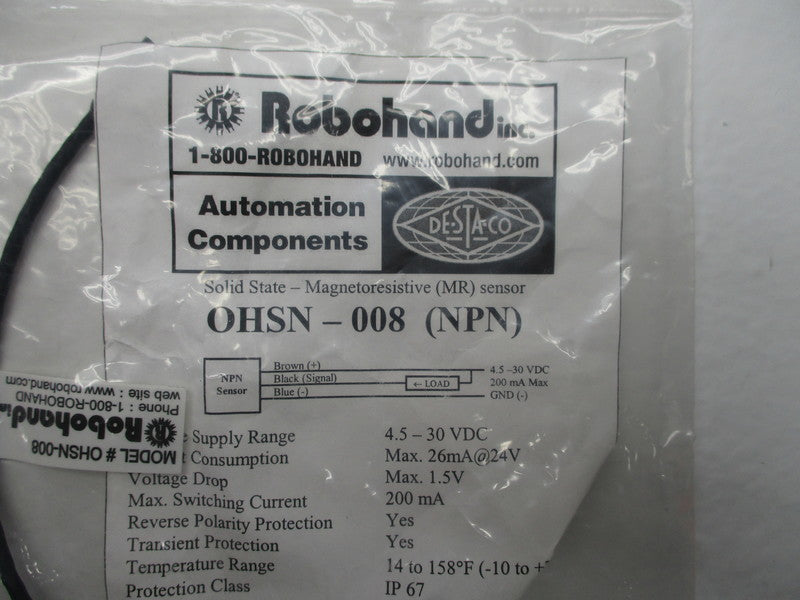 ROBOHAND OHSN-008(NPN) NSMP
