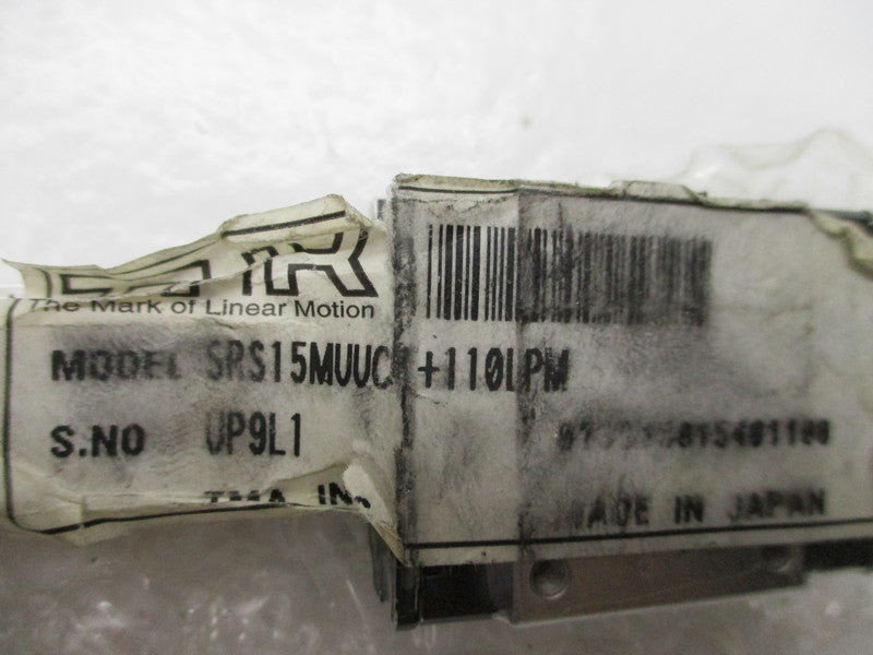 THK SRS15MUUC+110LPM NSMP