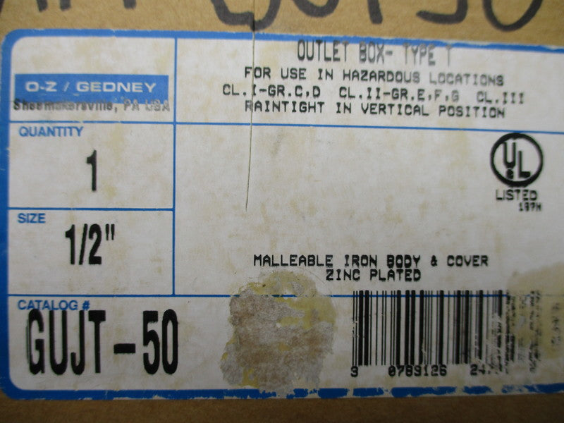 OZ GEDNEY GUJT-50 NSMP