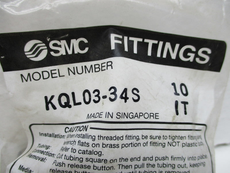 SMC KQL03-34S (PK OF 10) NSMP