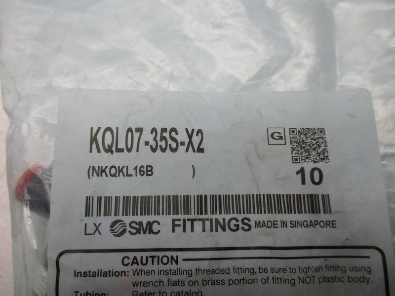 SMC KQL07-35S-X2 (PKG OF 10) NSMP