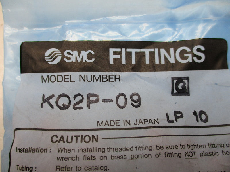 SMC KQ2P-09 (PKG OF 10) NSMP