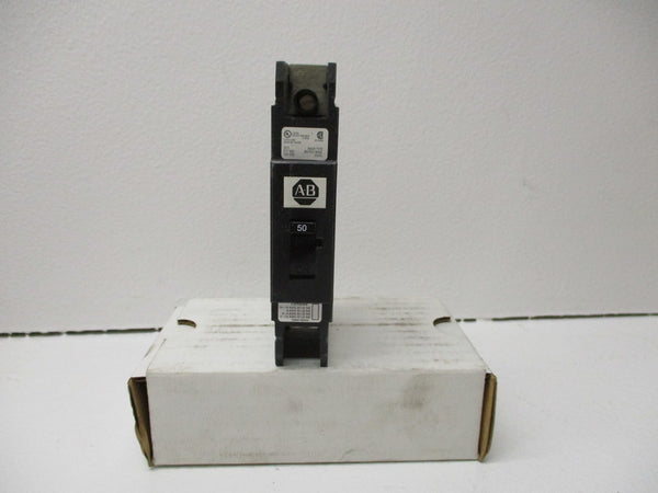 ALLEN BRADLEY 1492-MCCA150 CIRCUIT BREAKER SER. A 50A 125VDC NSMP