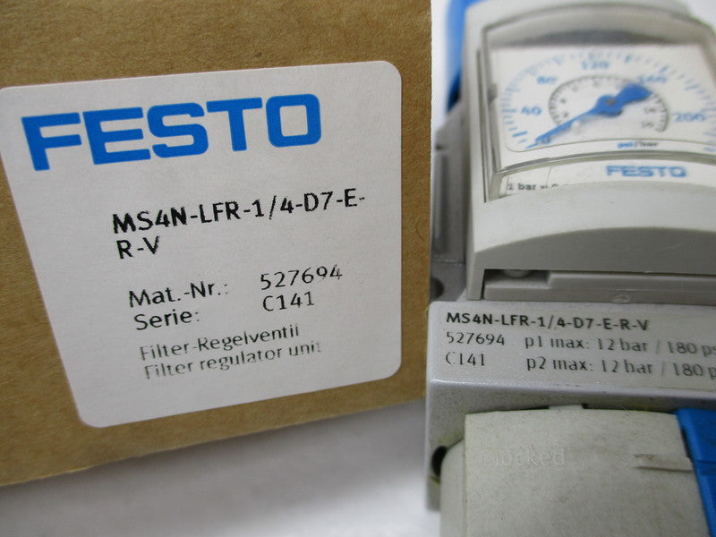 FESTO MS4N-LFR-1/4-D7-E-R-V 527694 NSMP