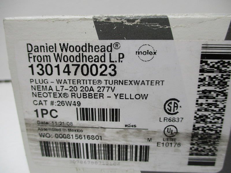 DANIEL WOODHEAD 26W49 1301470023 NSMP