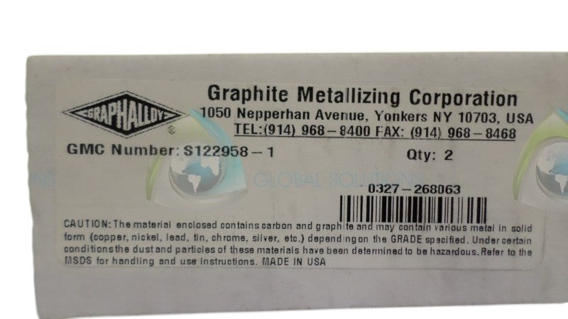 GRAPHALLOY S122958-1(LOT OF 2) BEARING SLEEVES NSMP