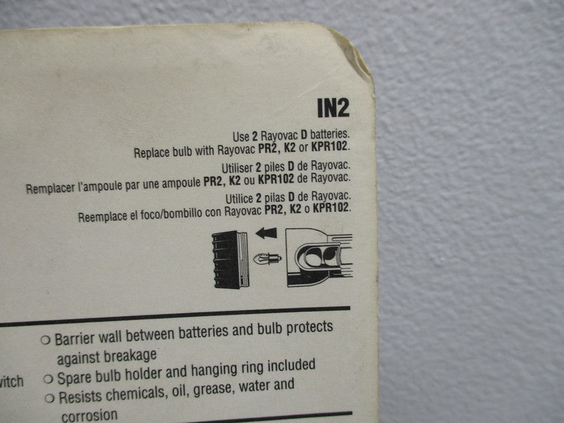 RAYOVAC IN2 NSMP