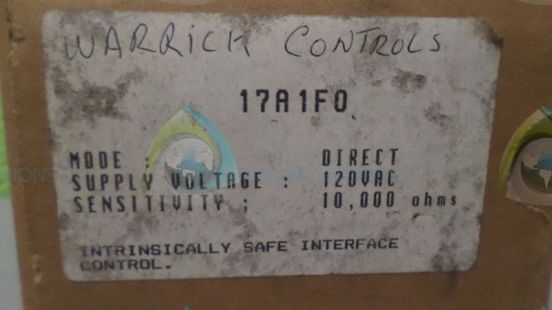 WARRICK CONTROLS SERIES 17 SAFE CONTROL NSMP