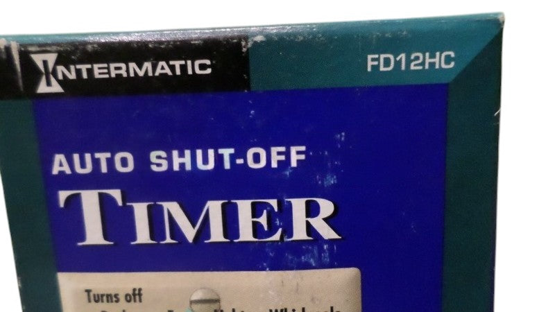 INTERMATIC FD12HC AUTO SHUT OFF TIMER NSMP