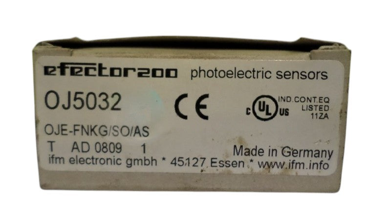 IFM EFECTOR OJ5032 THROUGH BEAM SENSOR NSMP