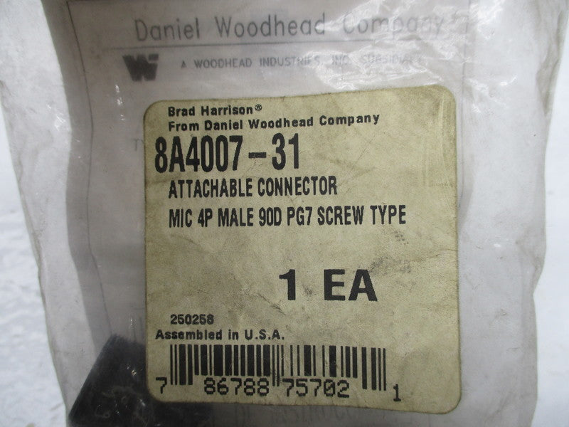 DANIEL WOODHEAD 8A4007-31 NSMP