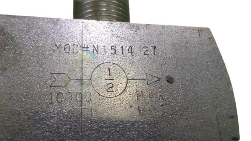 MARSH CO. N1514-27 NEEDLE VALVE UNMP