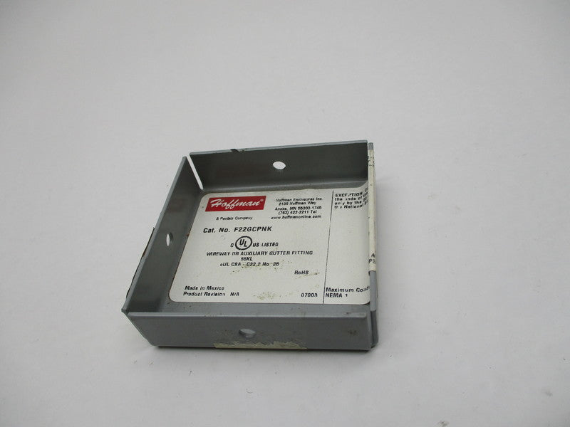 HOFFMAN F22GCPNK (MISSING ACCESSORIES)  NSNP