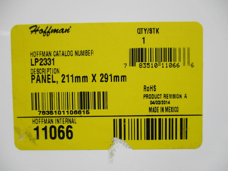 HOFFMAN LP2331  UNMP