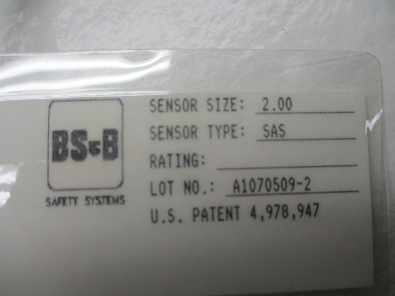 BS&B SAS A1070509-2   NSNP