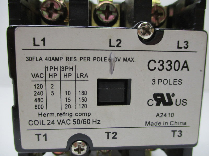 PACKARD C330A CONTACTTOR 24V 30A  NSNP