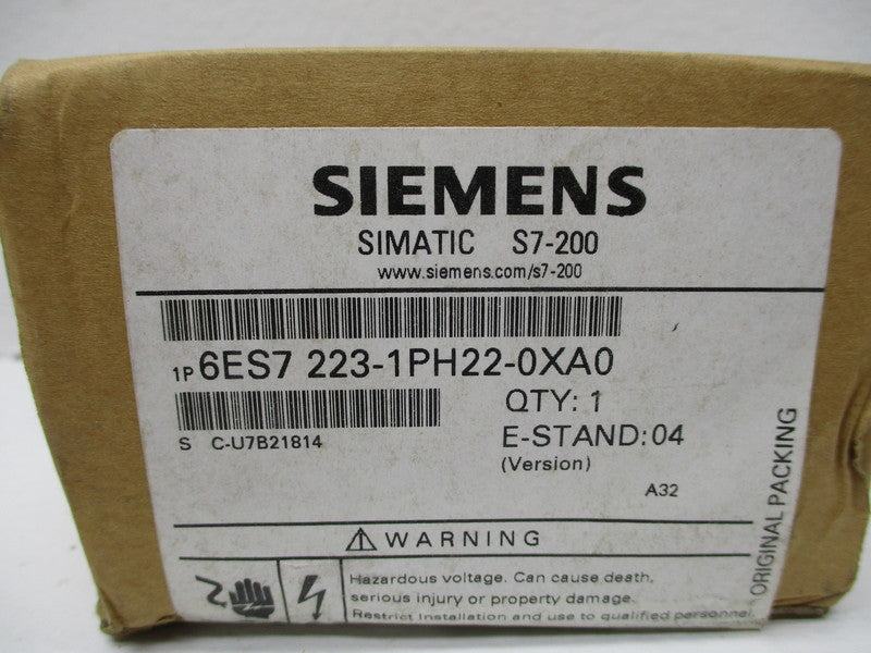 SIEMENS SIMATIC S7-200 6ES7223-1PH22-0XA0 DIGITAL I/O MODULE NSFS