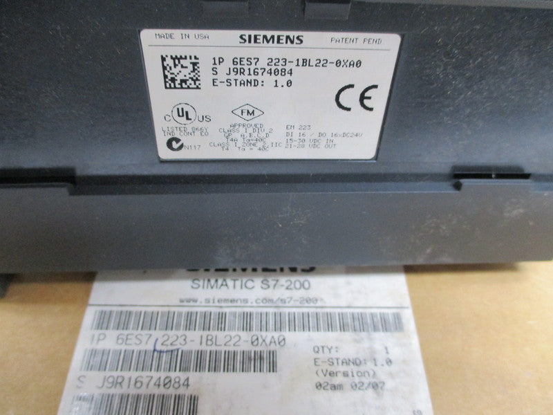 SIEMENS 6ES7223-1BL22-0XA0  NSMP
