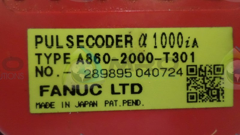 FANUC AB60-2000-T301 PULSECODER UNMP
